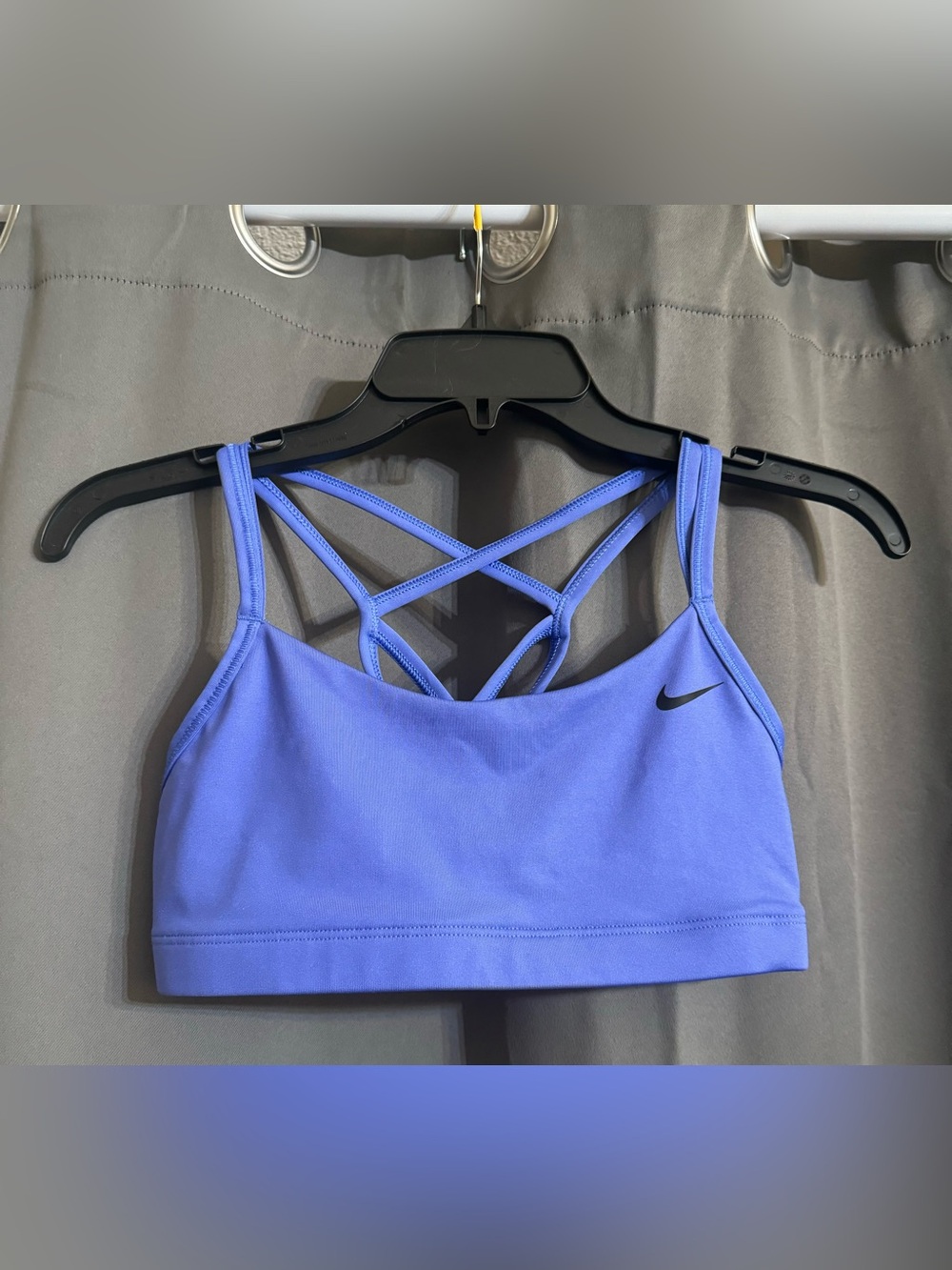 Nike Lavender Strappy Crisscross Sports Bra
